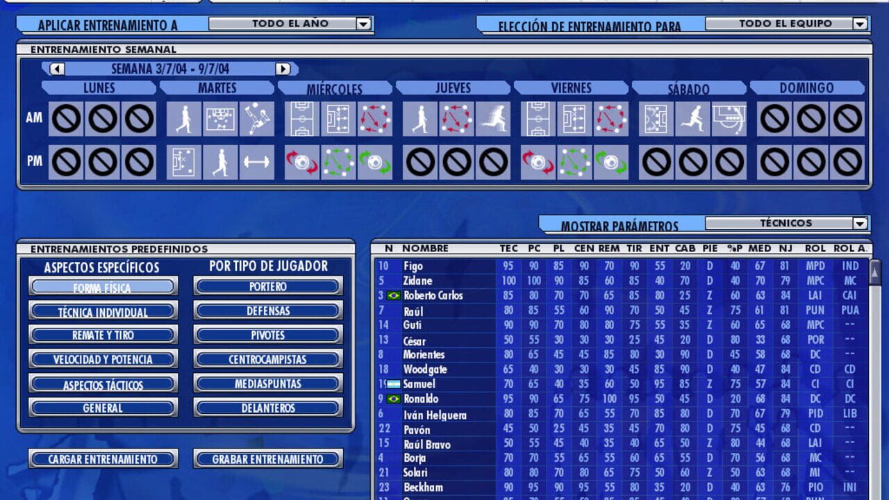 PC Fútbol 2005 — Screenshot 3