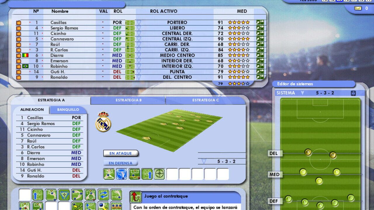 PC Fútbol 2007 — Screenshot 3