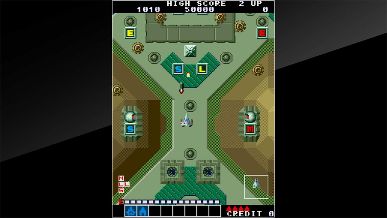 Arcade Archives: Alpha Mission — Screenshot 1