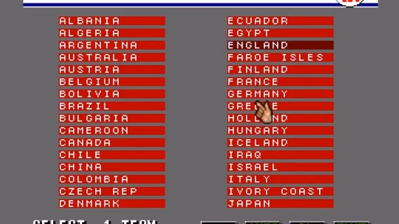 Wembley International Soccer — Screenshot 3