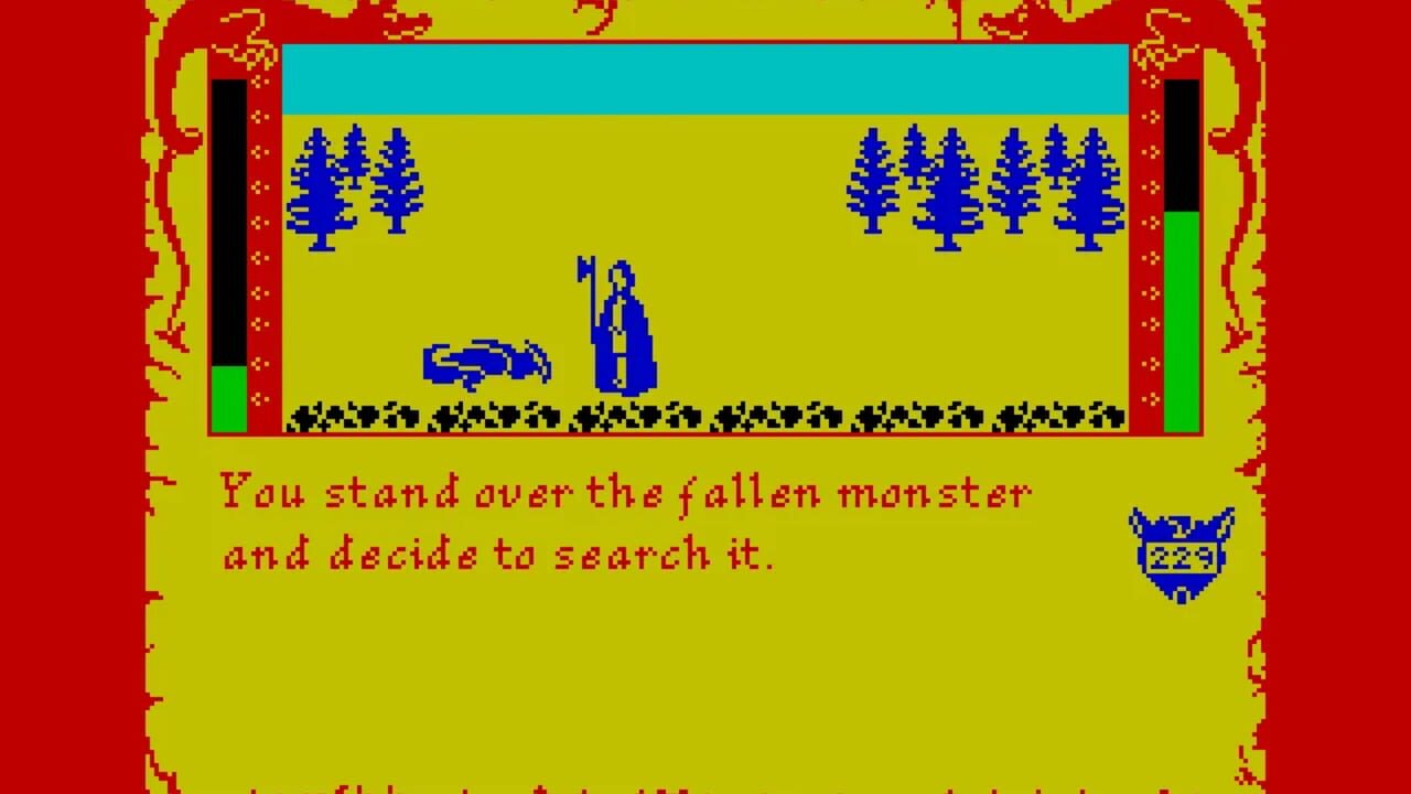 Lone Wolf: Flight from the Dark — Screenshot 2