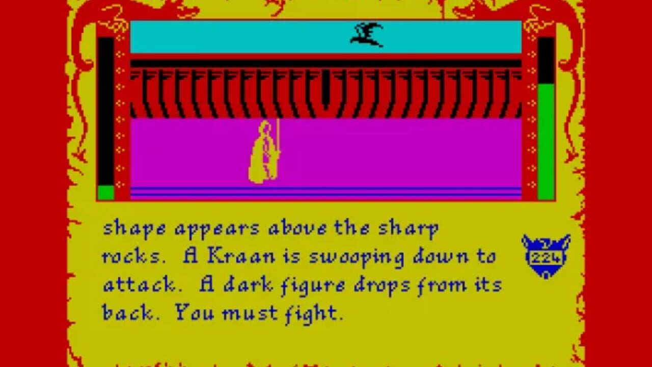 Lone Wolf: Flight from the Dark — Screenshot 3