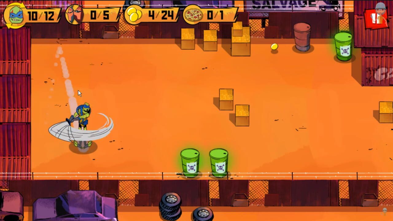 Rise of the Teenage Mutant Ninja Turtles: Bumper Bros — Screenshot 4