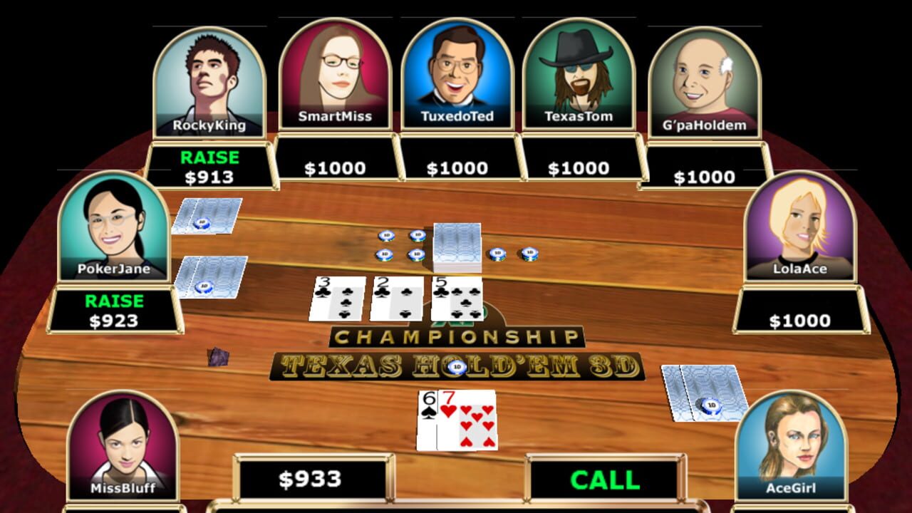 Texas Hold'em 3D — Screenshot 2
