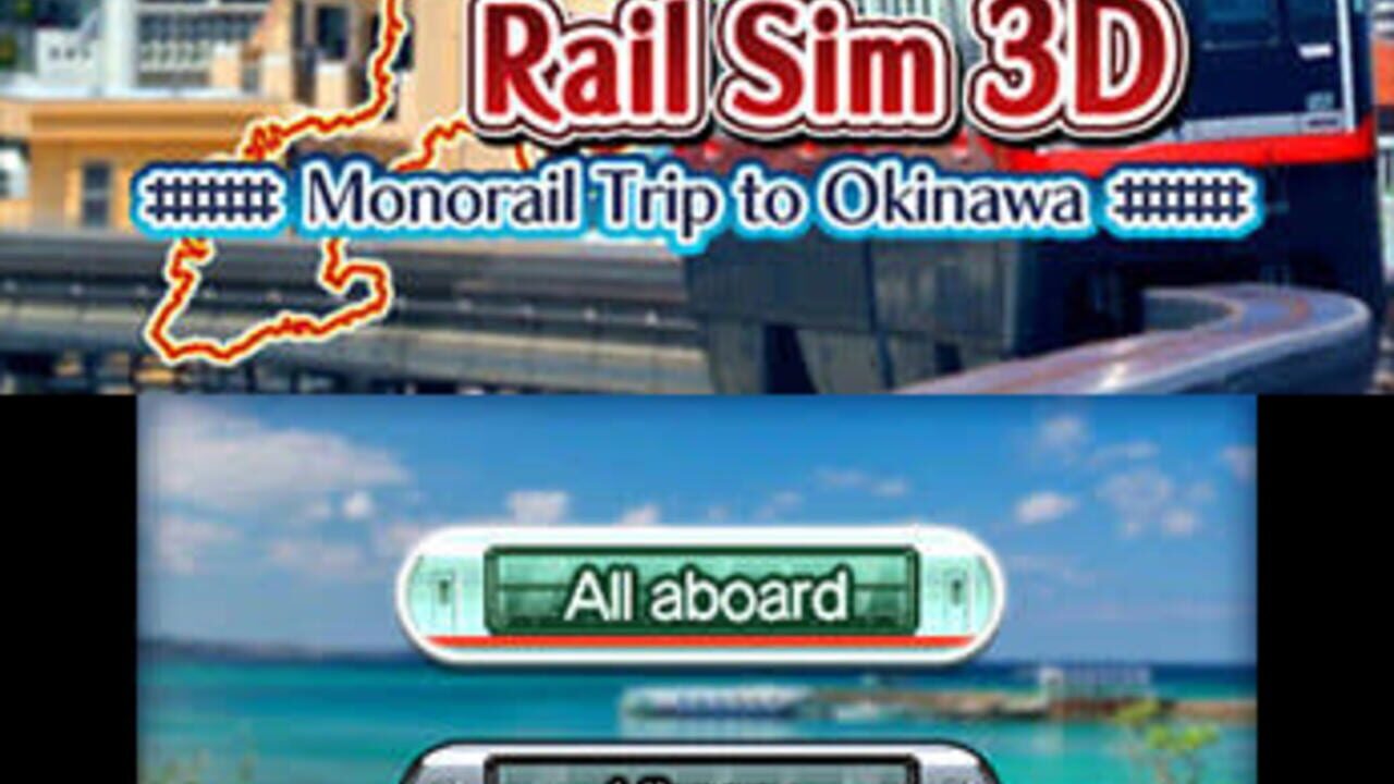 Japanese Rail Sim 3D Monorail Trip to Okinawa — Screenshot 1
