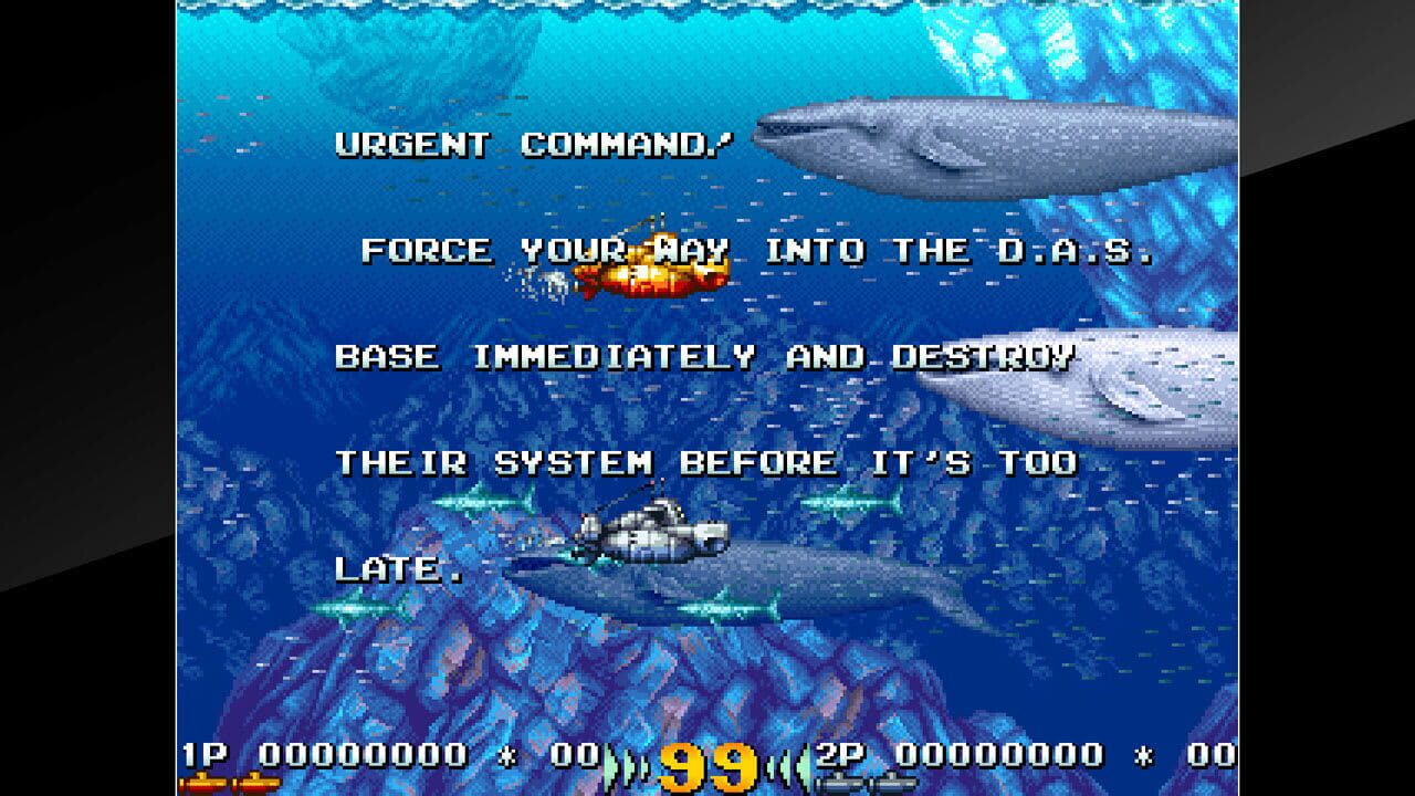 Arcade Archives: In the Hunt — Screenshot 1