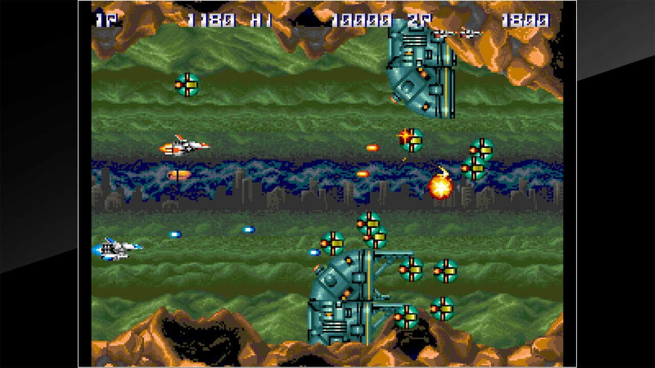 Arcade Archives: Thunder Cross — Screenshot 1