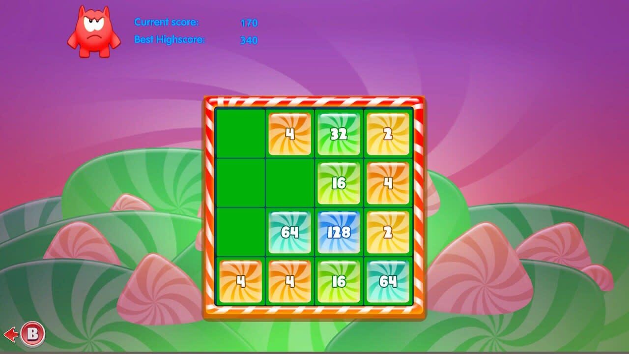 Candy 2048 Challenge — Screenshot 1