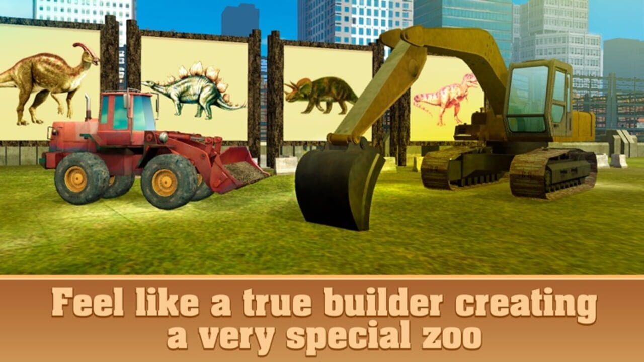 Dinosaur Park Building Simulator 3D — Screenshot 2