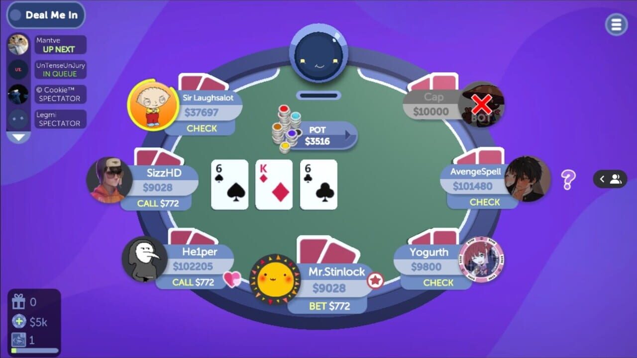 Poker Night Screenshot 1
