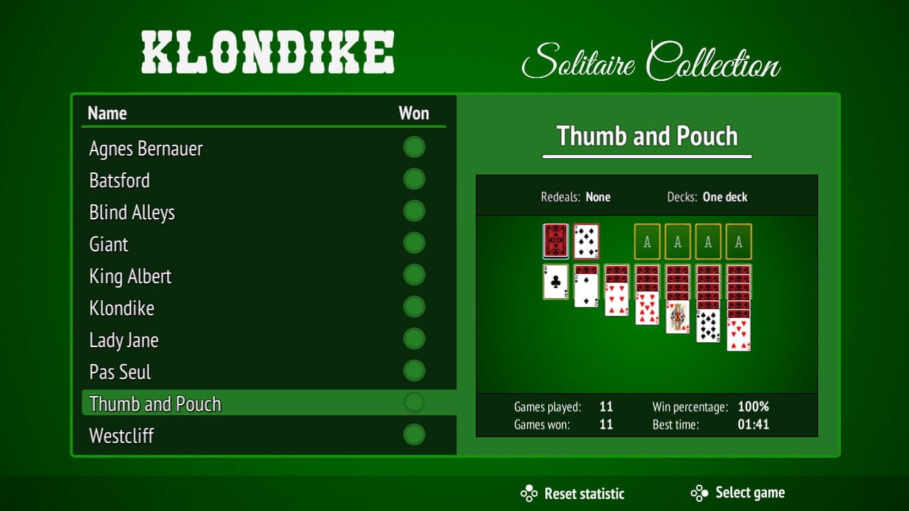 Klondike Solitaire Collection — Screenshot 3