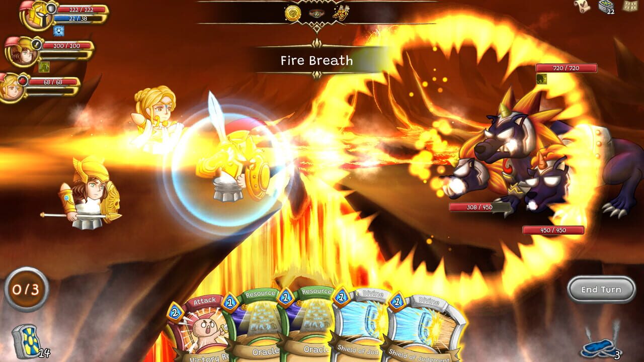 Cardnarok: Raid with Gods — Screenshot 1