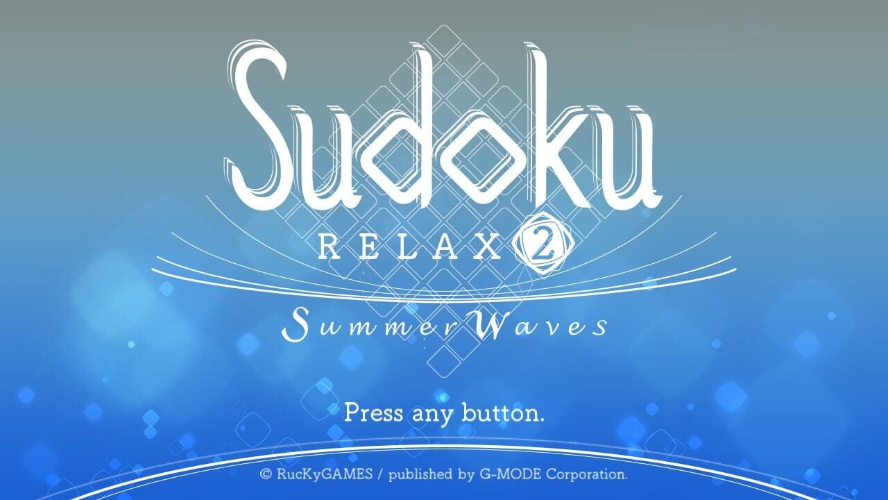 Sudoku Relax 2 Summer Waves — Screenshot 1