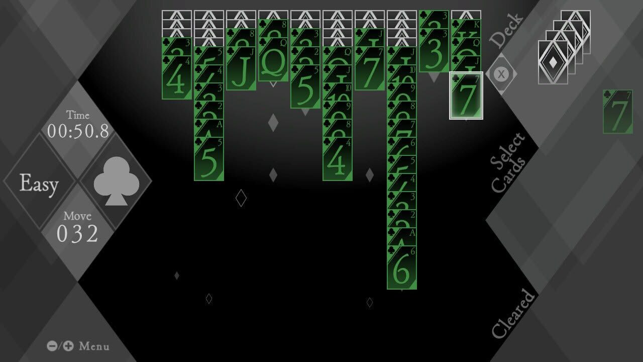 Spider Solitaire Black — Screenshot 4