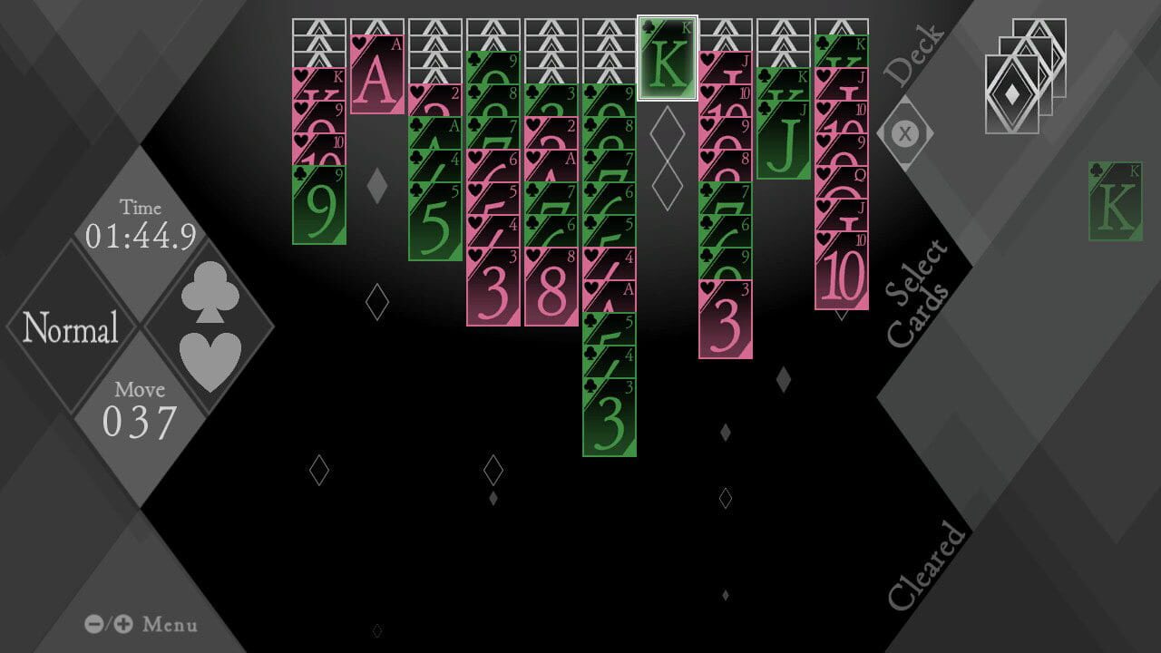 Spider Solitaire Black — Screenshot 3