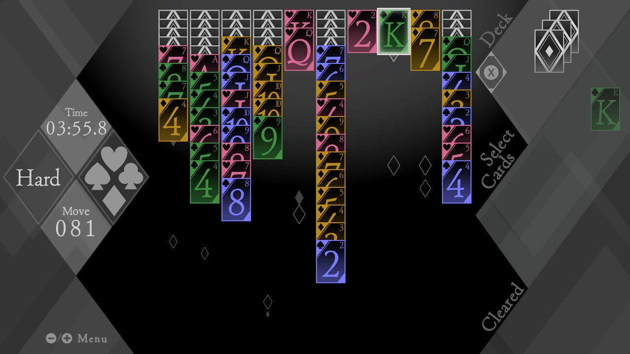 Spider Solitaire Black — Screenshot 5