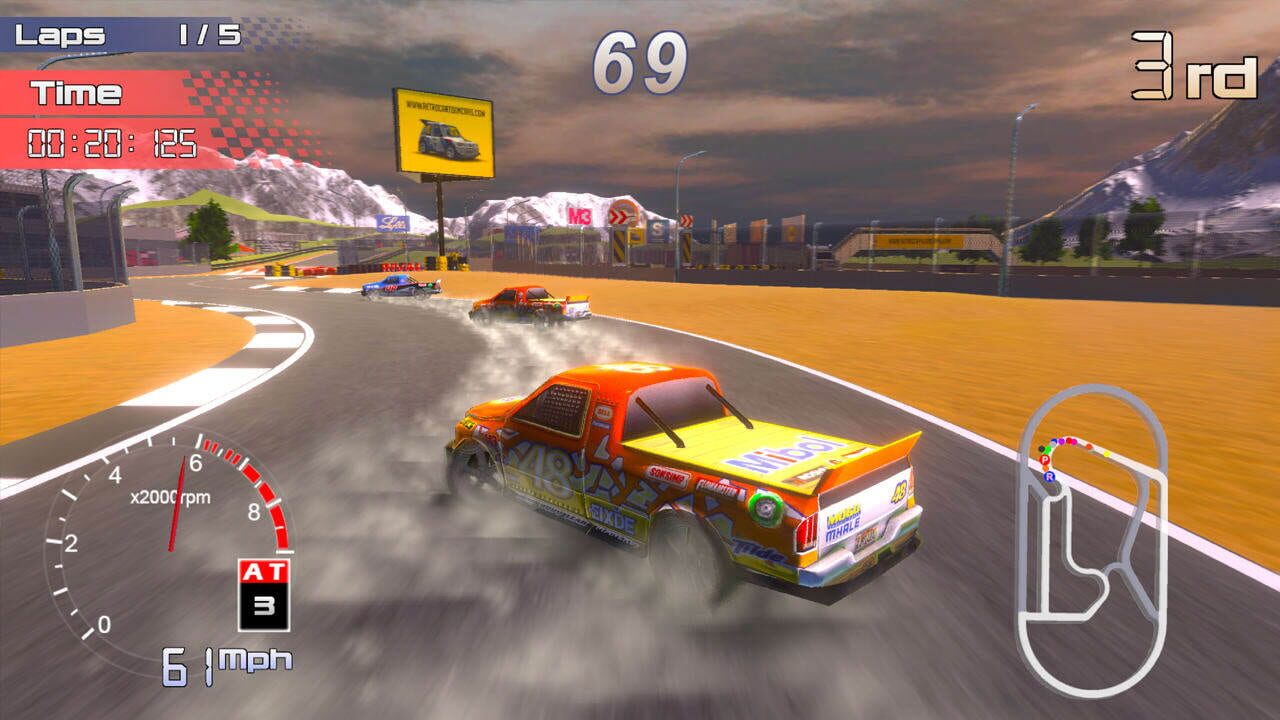 Speed Truck Racing Image