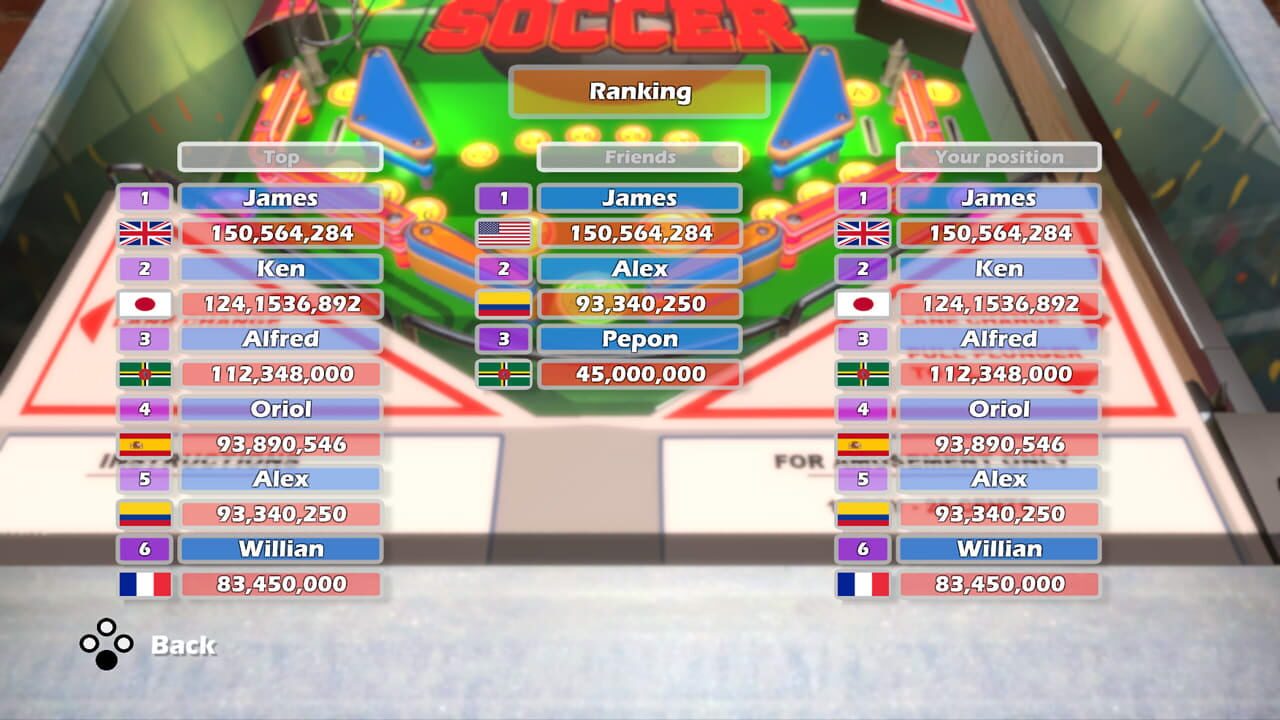 World Soccer Pinball — Screenshot 2