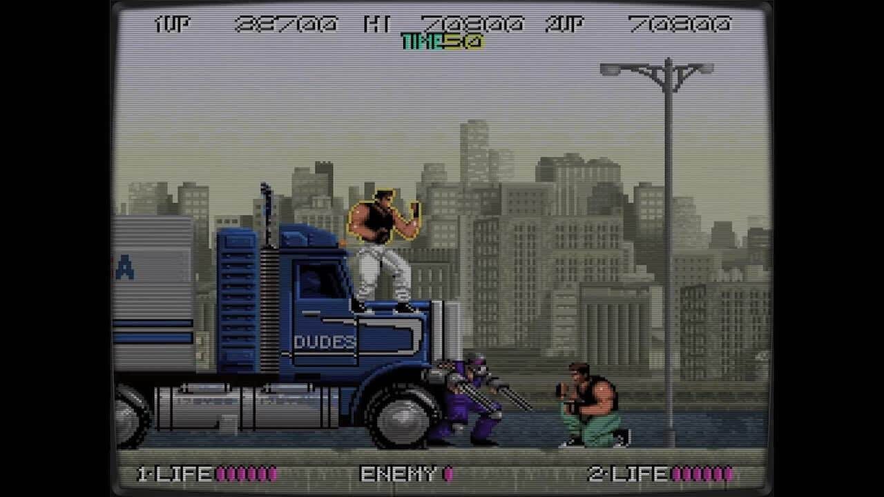 Retro Classix 2in1 pack: Bad Dudes & Two Crude Dudes Image