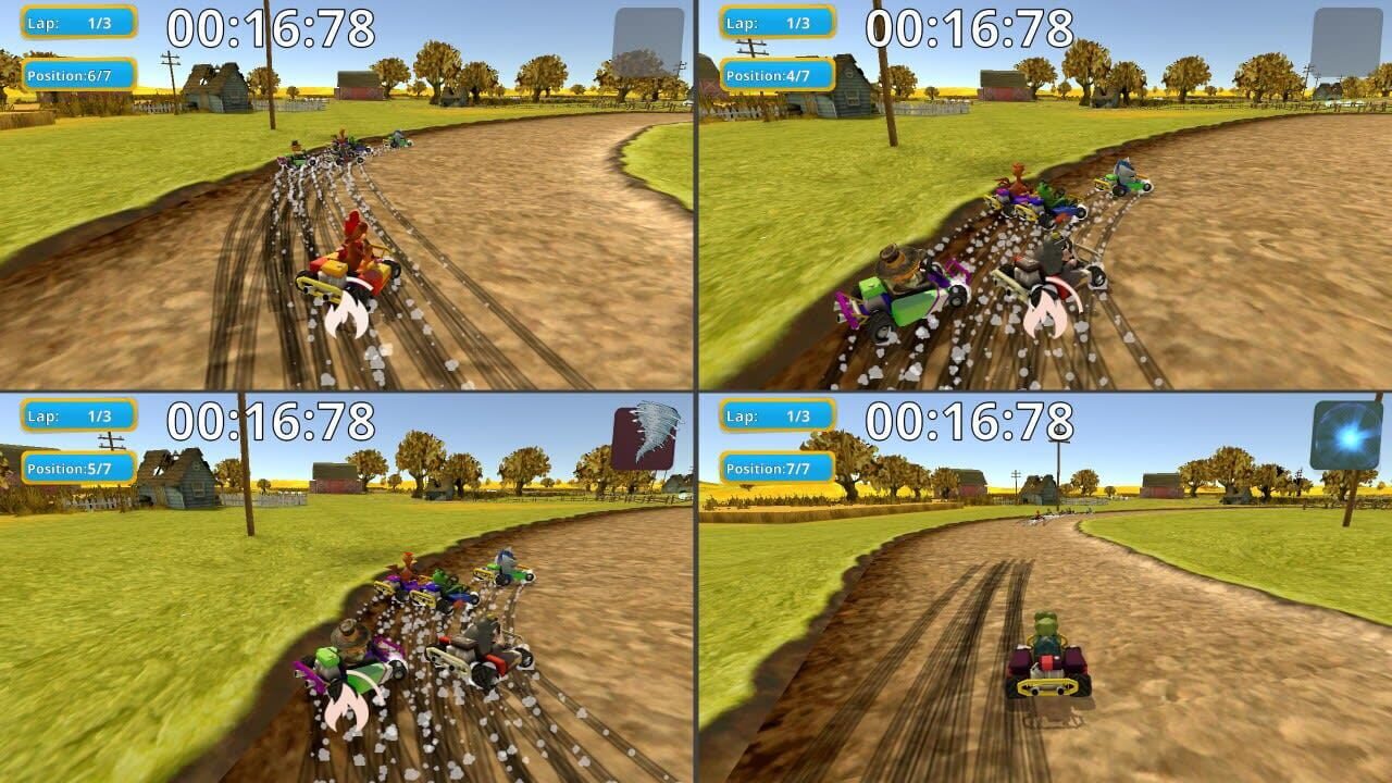 Crazy Chicken Kart 2 — Screenshot 4