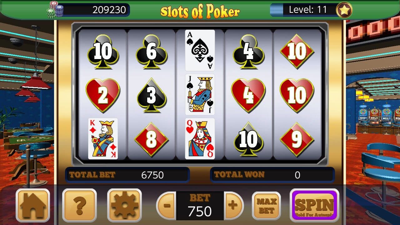 Slots of Poker at Aces Casino Image