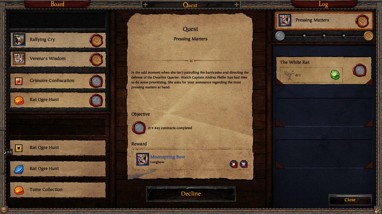 Warhammer: End Times - Vermintide Quests and Contracts Image
