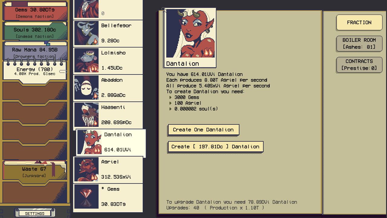 Underworld Idle — Screenshot 1