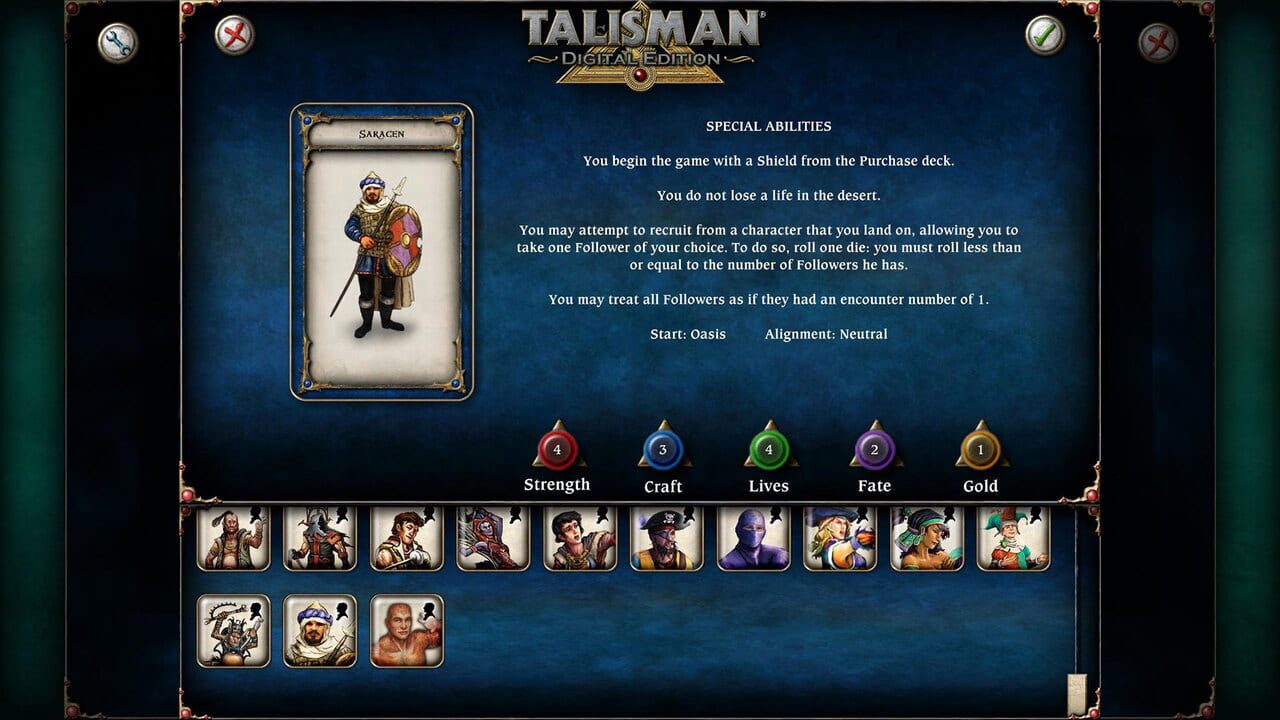 Talisman: Digital Edition - Saracen Image