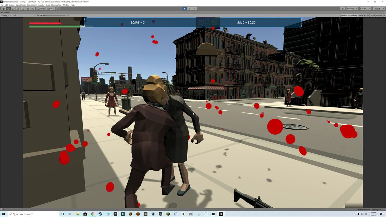 Pandemic Violence — Screenshot 1