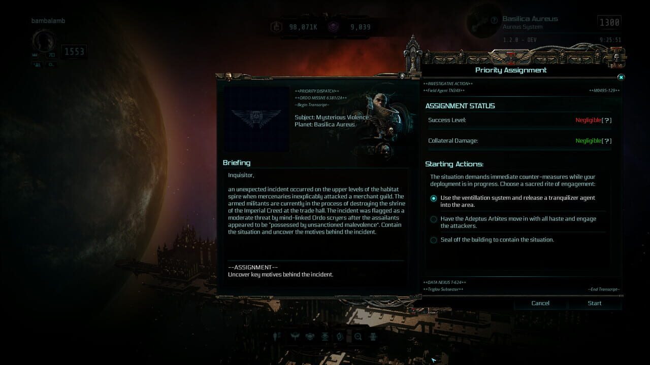 Warhammer 40,000: Inquisitor - Martyr: Mind Plague Image