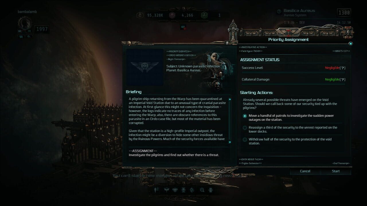 Warhammer 40,000: Inquisitor - Martyr: Hollow Bliss Image