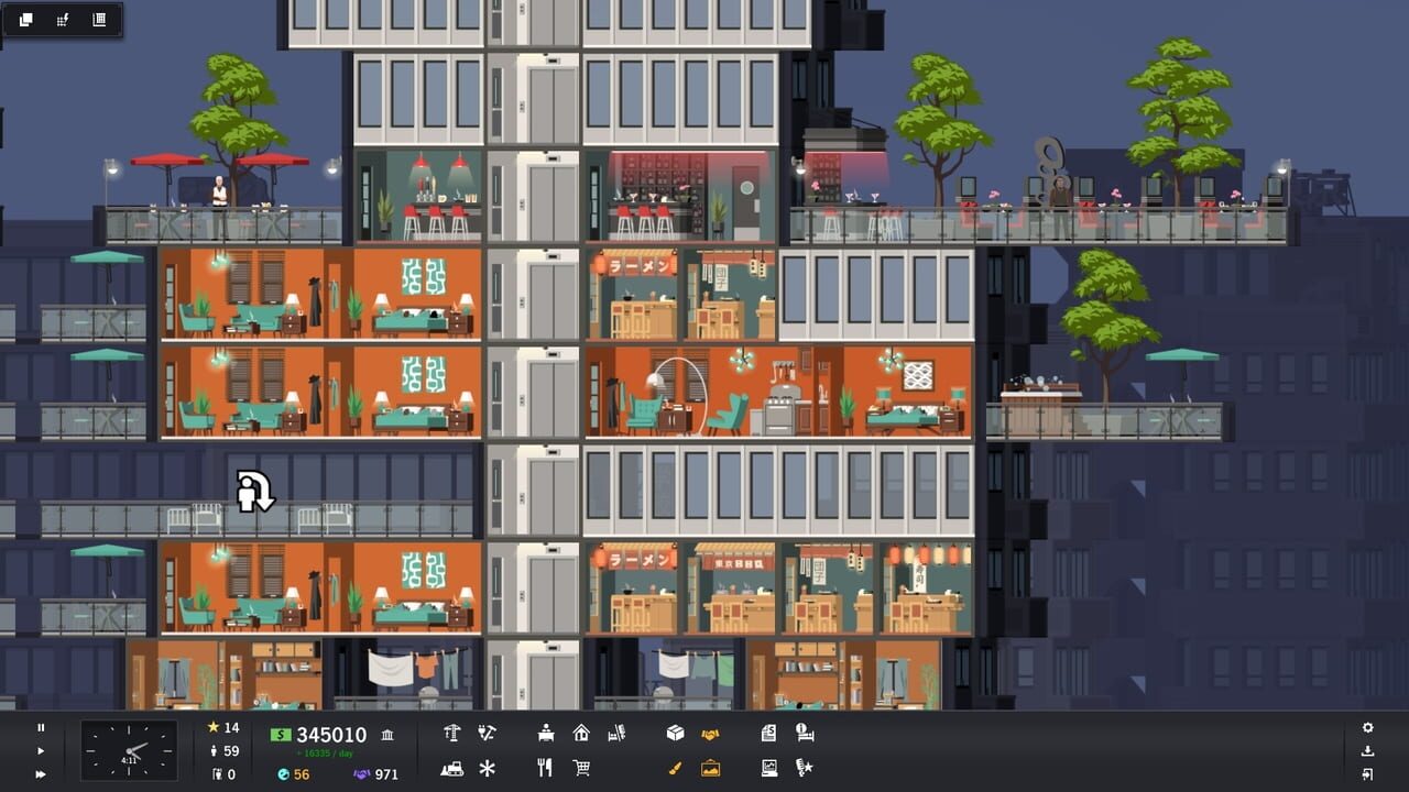 Project Highrise: Tokyo Towers — Screenshot 2
