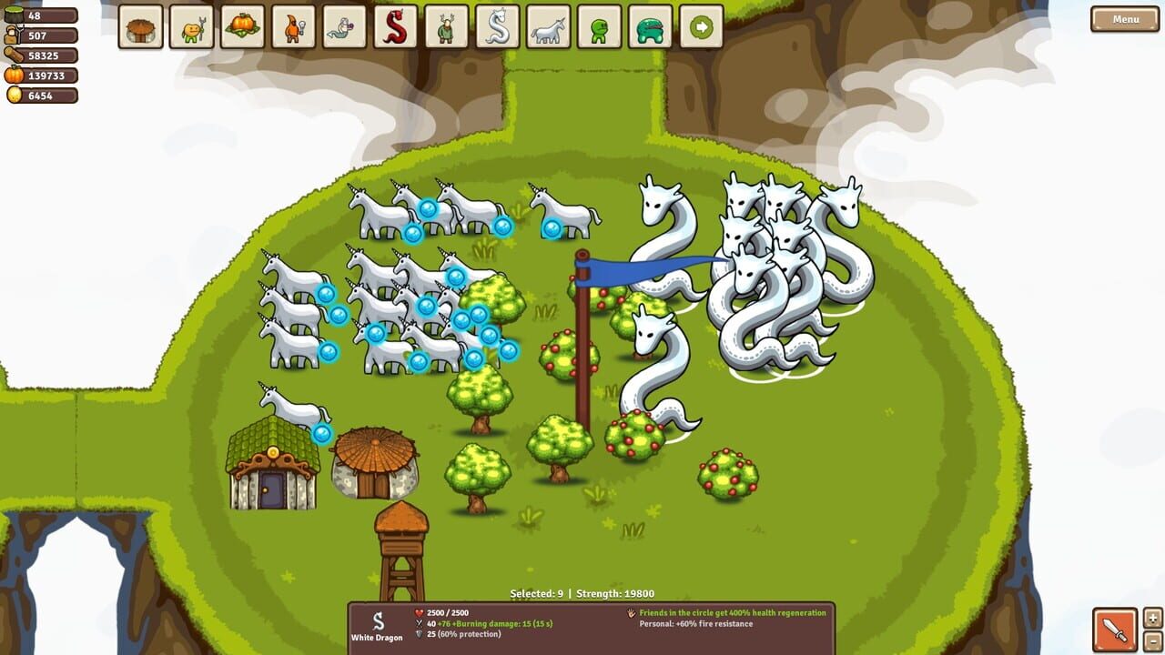 Circle Empires: Apex Monsters! — Screenshot 1