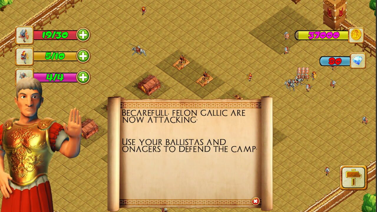 Caesar Empire War — Screenshot 2
