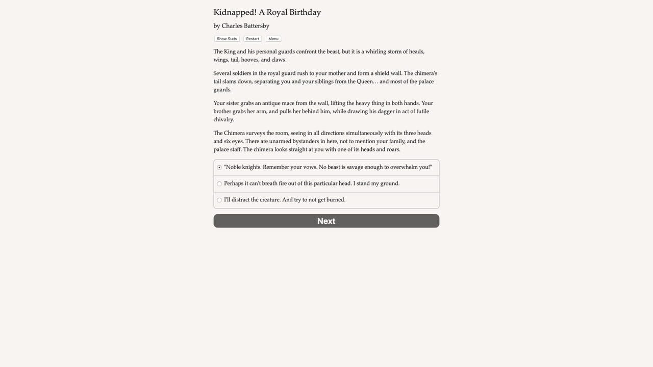 Kidnapped! A Royal Birthday — Screenshot 1