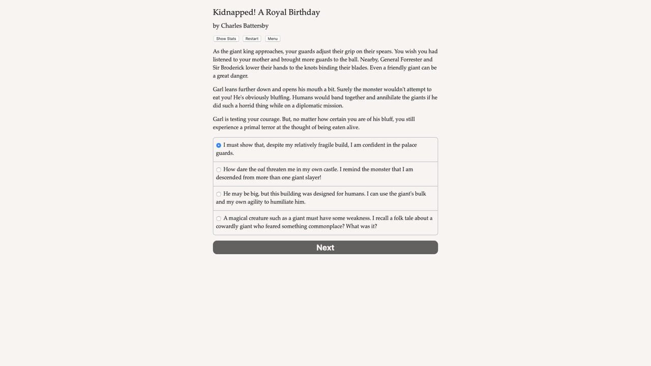 Kidnapped! A Royal Birthday — Screenshot 2