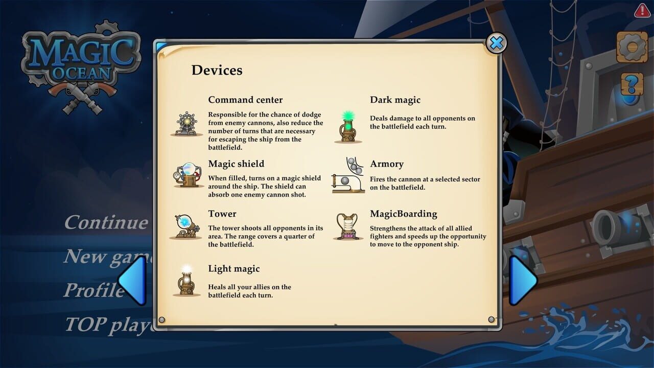 Magic Ocean: Multiplayer Roguelike Image