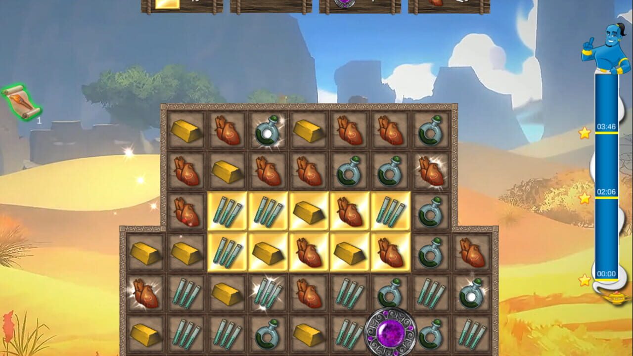 Arabian Treasures: Midnight Match Image