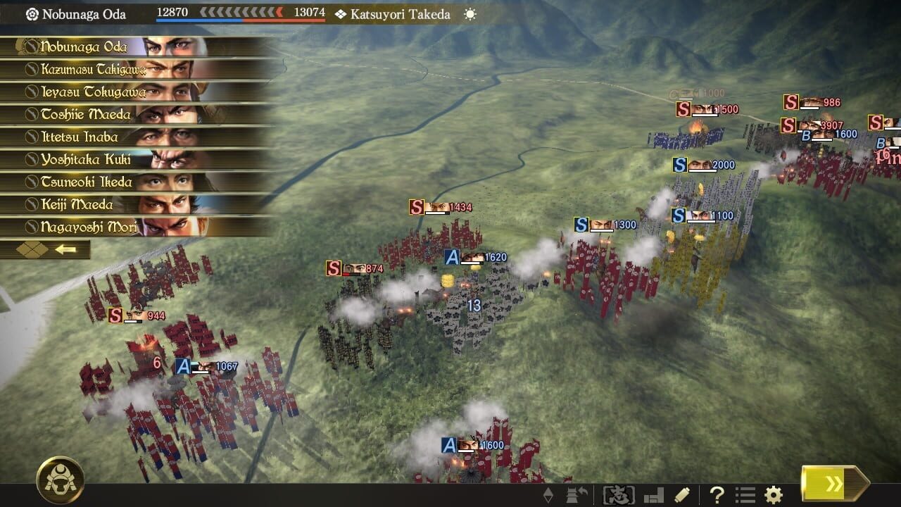 Nobunaga's Ambition: Taishi - The Battle of Nagashino Scenario Image