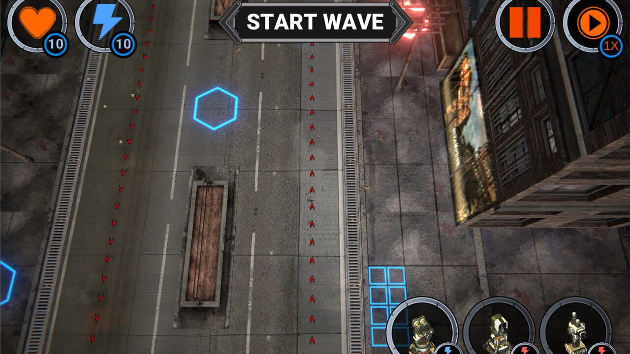 Cyborgs Attack — Screenshot 3
