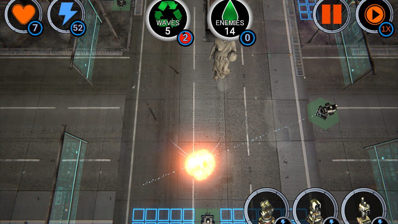Cyborgs Attack — Screenshot 5