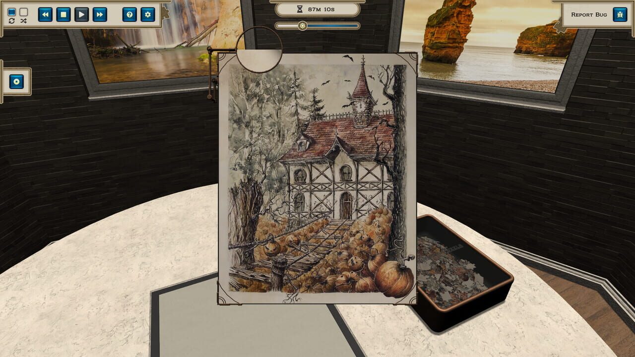 Masters of Puzzle: Halloween Edition - Pumpkin Garden House Image