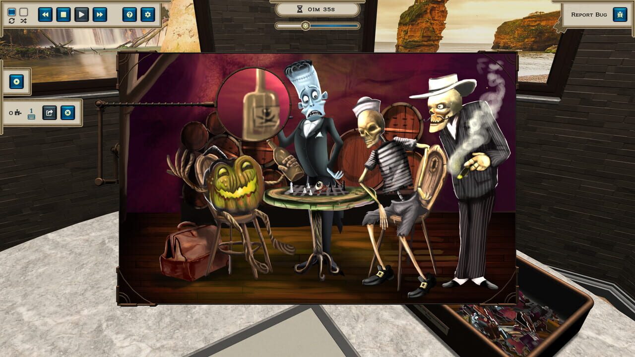Masters of Puzzle: Halloween Edition - Chess on Halloween Eve Image