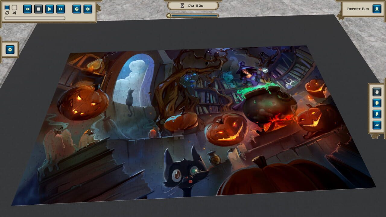 Masters of Puzzle: Halloween Edition - Witched Night Image