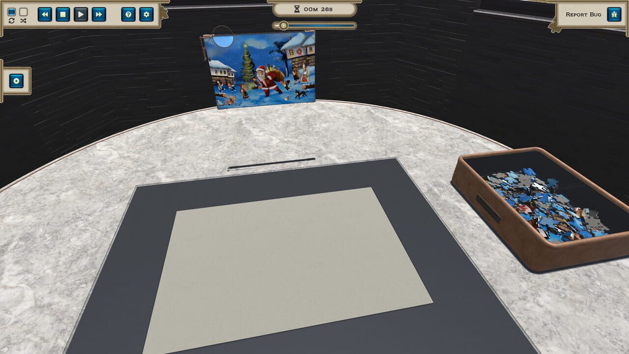 Masters of Puzzle: Christmas Edition - A Visitor in the Village Square Image