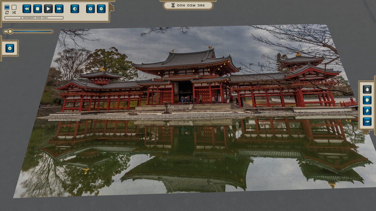 Masters of Puzzle: Byodoin Reflection Image
