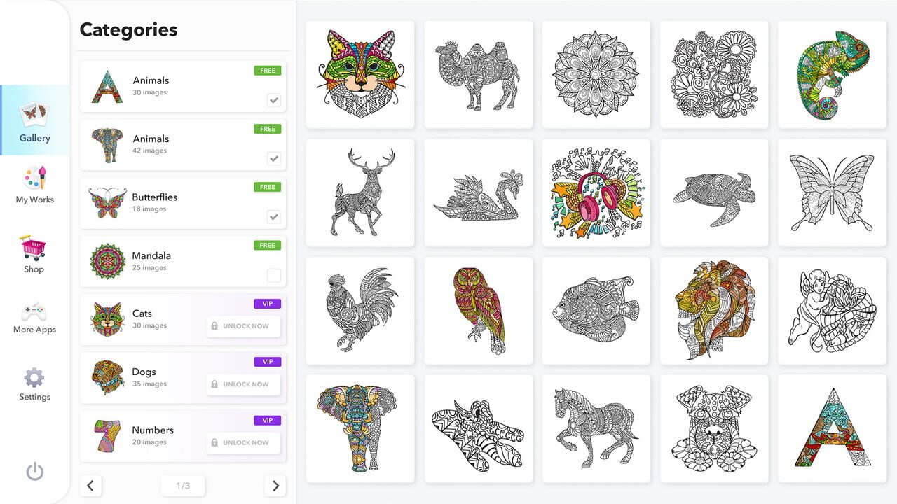 Coloring Book for Adults — Screenshot 4