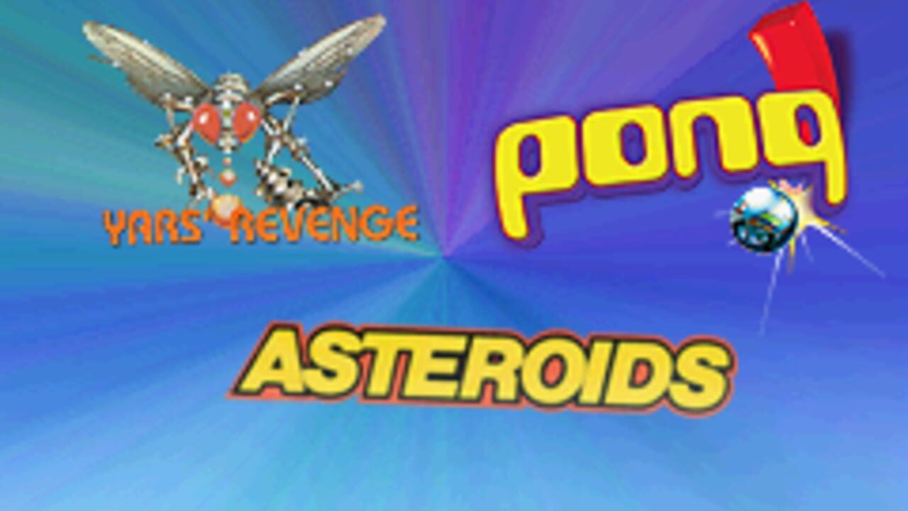 Asteroids / Pong / Yars' Revenge