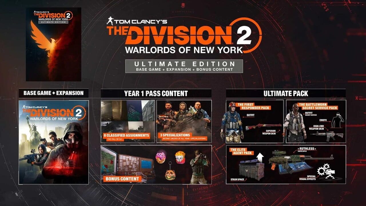 Tom Clancy's The Division 2: Warlords of New York - Ultimate Edition Image