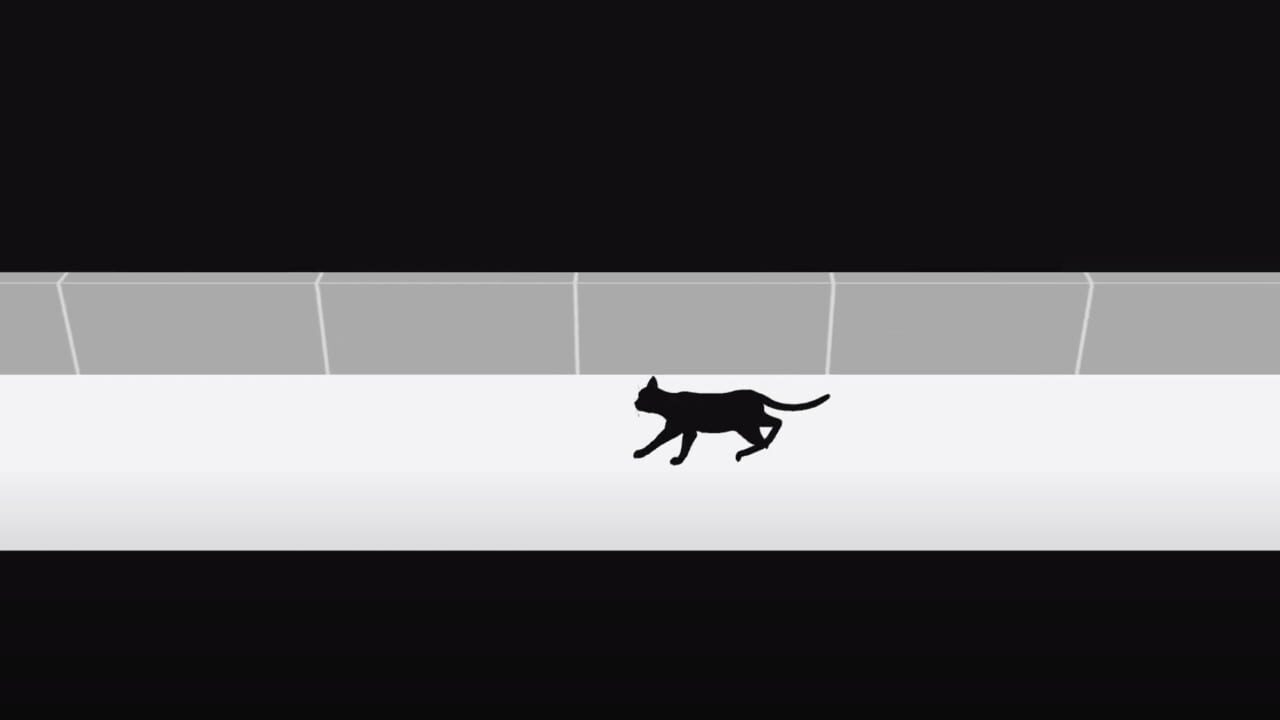 Black Cat Explores Minds Image